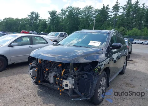 2017 Nissan Pathfinder Sv from USA, damaged, VIN 5N1DR2MM3HC621545